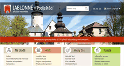 Desktop Screenshot of jablonnevp.cz
